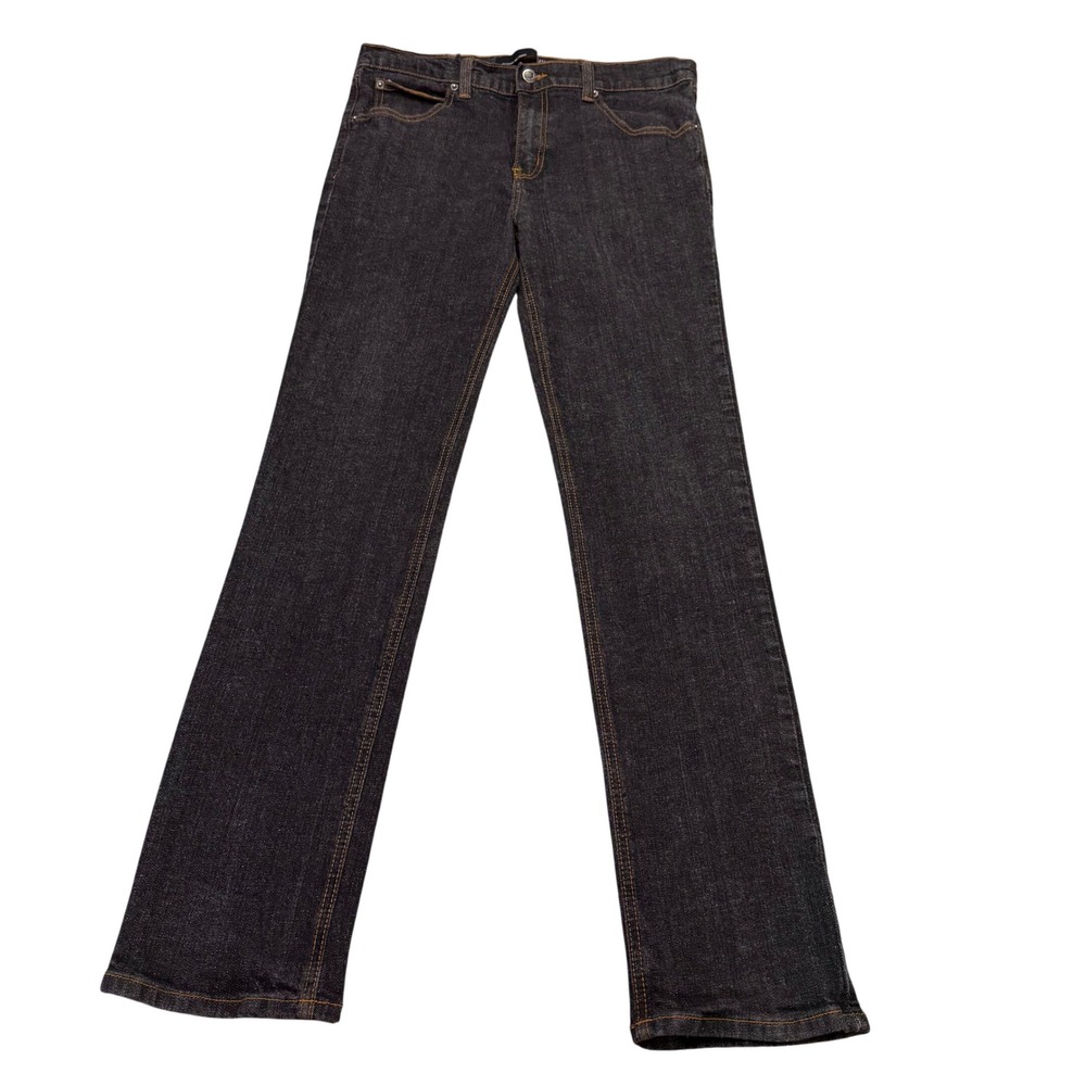 Rustic Dime Skinny‎ Fit Jeans Mens 32x31 Dark Wash Black Denim DS110 Made in USA